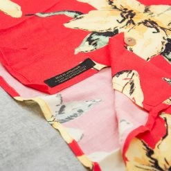 Deus Ex Machina Havana Shirt - Red -Kyosho Shop HavanaShirt Red2 1024x1024