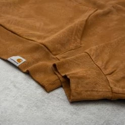 Carhartt WIP Hooded Verse Sweat - Hamilton Brown -Kyosho Shop HoodedVerseSweat HamiltonBrown3 1024x1024
