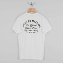 Deus Ex Machina S/S Ibiza Pocket Tee - White -Kyosho Shop Ibiza Address Tee white 2 1024x1024
