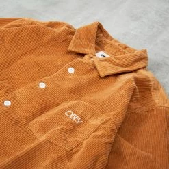 Obey Julian Woven - Brown Sugar -Kyosho Shop JulianWoven BrownSugar2 1024x1024