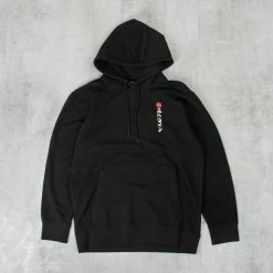 Edwin Kamifuji Heavy Felpa Hoodie Sweat - Black