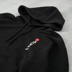 Edwin Kamifuji Heavy Felpa Hoodie Sweat - Black -Kyosho Shop KamifujiHeavyFelpaHoodieSweat Black2 1024x1024