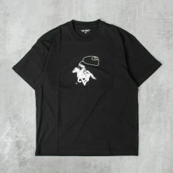 Carhartt WIP Lasso Tee - Black / White