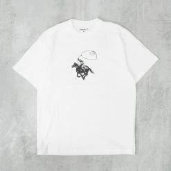 Carhartt WIP Lasso Tee - White / Black