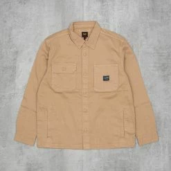 Lee Box Pocket Overshirt - Sand