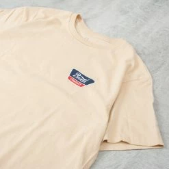 Brixton Linwood S/S Tee - Cream -Kyosho Shop LinwoodS STee Cream2 1024x1024