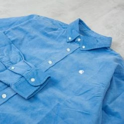 Carhartt WIP Madison Fine Cord L/S Shirt - Piscine / White -Kyosho Shop MadisonFineCordL SShirt Piscine White2 1024x1024