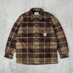 Carhartt WIP Manning Shirt - Dark Umber / Leather