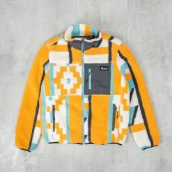 Penfield Mattawa Geo Print Polar Fleece - Apricot