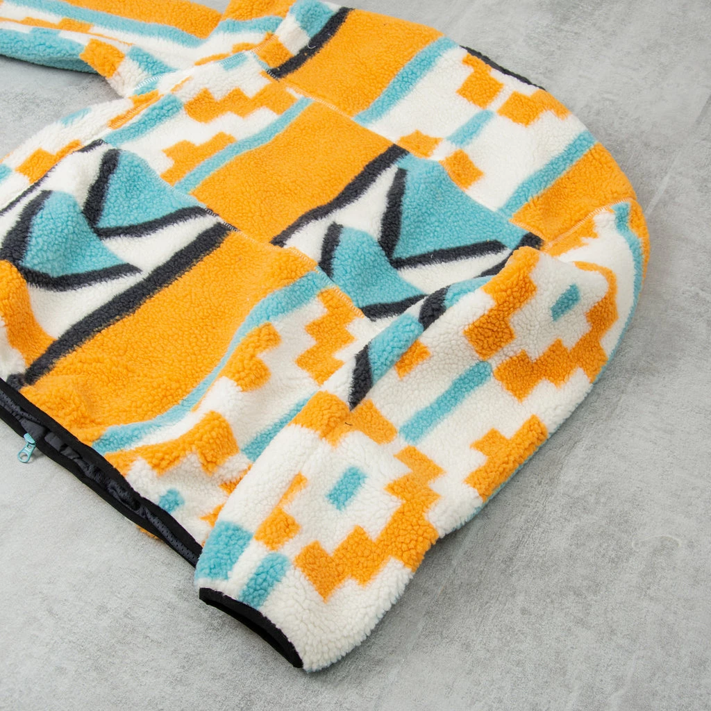 Penfield Mattawa Geo Print Polar Fleece - Apricot 3 Penfield Mattawa Geo Print Polar Fleece - Apricot - Image 3