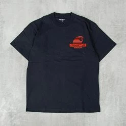 Carhartt WIP Mechanic S/S Tee - Dark Navy / Brick