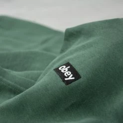 Obey Mini Box Logo Hood - Dark Cedar -Kyosho Shop MiniBoxLogoHood DarkCedar3 1024x1024