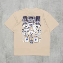 Edwin Modular Meditation Tee - Pelican -Kyosho Shop ModularMeditationTee Pelican4 1024x1024