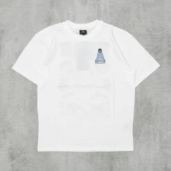 Edwin Modular Meditation Tee - White