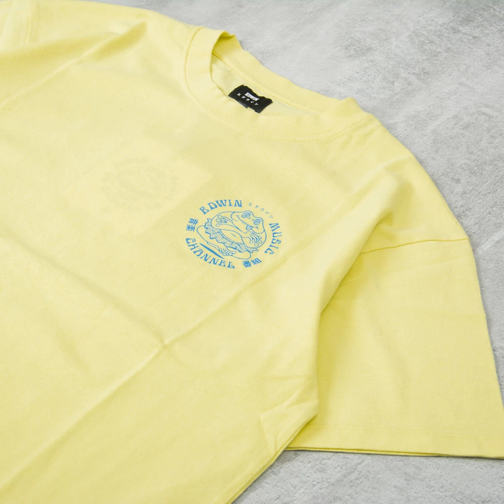 Edwin Music Channel S/S Tee - Charlock 3 Edwin Music Channel S/S Tee - Charlock - Image 3