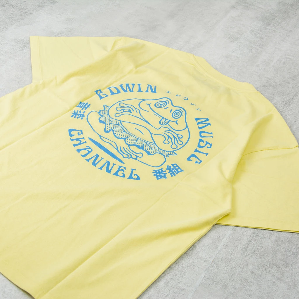 Edwin Music Channel S/S Tee - Charlock 2 Edwin Music Channel S/S Tee - Charlock - Image 2