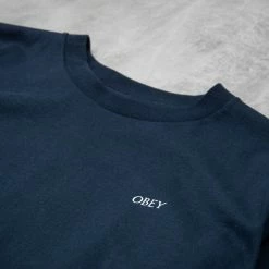 Obey Nature On The Run Tee - Navy -Kyosho Shop NatureOnTheRunTee Navy2 1024x1024