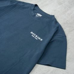 Dickies Oatfield S/S Tee - Air Force Blue -Kyosho Shop OatfieldS STee AirForceBlue2 1024x1024