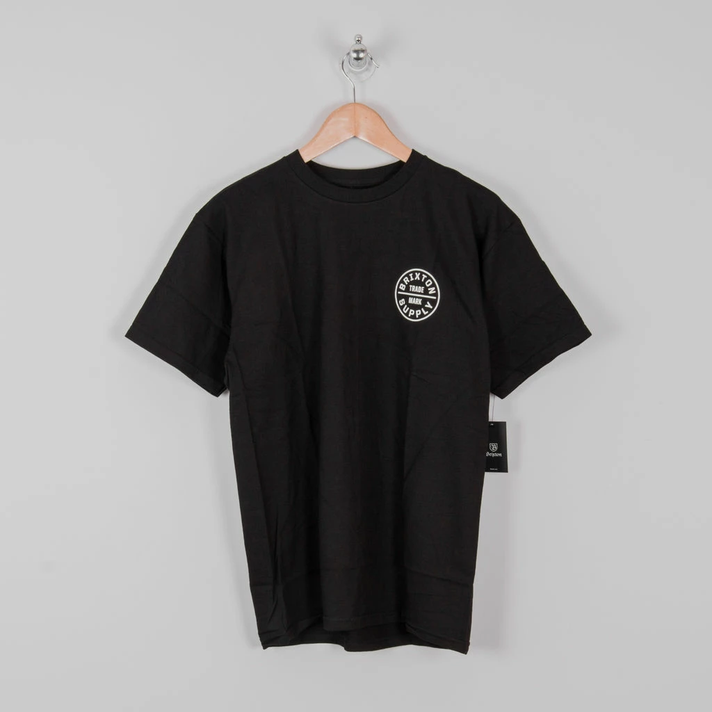 Brixton Oath S/S Standard Tee - Black/White 1 Brixton Oath S/S Standard Tee - Black/White