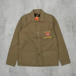 Deus Ex Machina P-41 Overshirt - Olive Drab