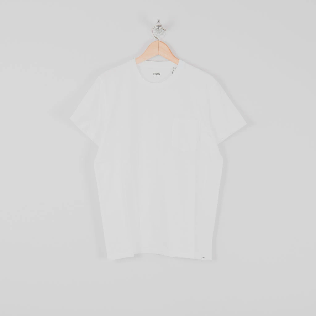 Edwin Pocket Tee - White 1 Edwin Pocket Tee - White