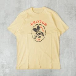 Brixton Reeder S/S Tee - Straw