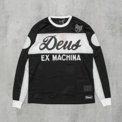 Deus Ex Machina Saber Moto Jersey - Black