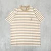 Carhartt WIP Scotty S/S Striped Pocket Tee - Ammonite