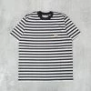 Carhartt WIP Scotty S/S Striped Pocket Tee - Black / White