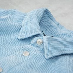 Lee Seasonal Corduroy Overshirt - Dreamy Blue -Kyosho Shop SeasonalCorduroyOvershirt DreamyBlue2 1024x1024