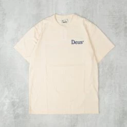 Deus Ex Machina Slow Burn Tee - Bone White