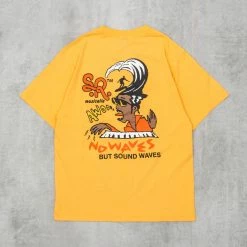 Stan Ray Sound Waves SS Tee - Old Gold -Kyosho Shop SoundWavesSSTee OldGold4 1024x1024
