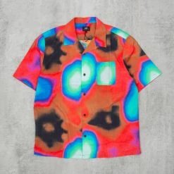 Edwin Terahertz S/S Shirt - Red