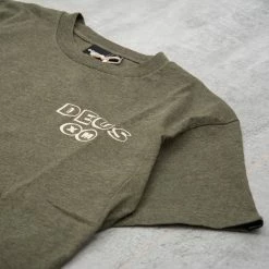 Deus Ex Machina Thinker Tee - Leaf Marle -Kyosho Shop ThinkerTee LeafMarle2 1024x1024