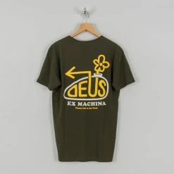 Deus Ex Machina Thirst Tee - Leaf Marle -Kyosho Shop ThirstTee LeafMarle2 1024x1024