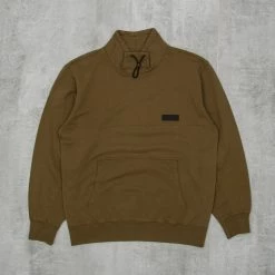 Edwin Training Pull On Sweat - Uniform Green