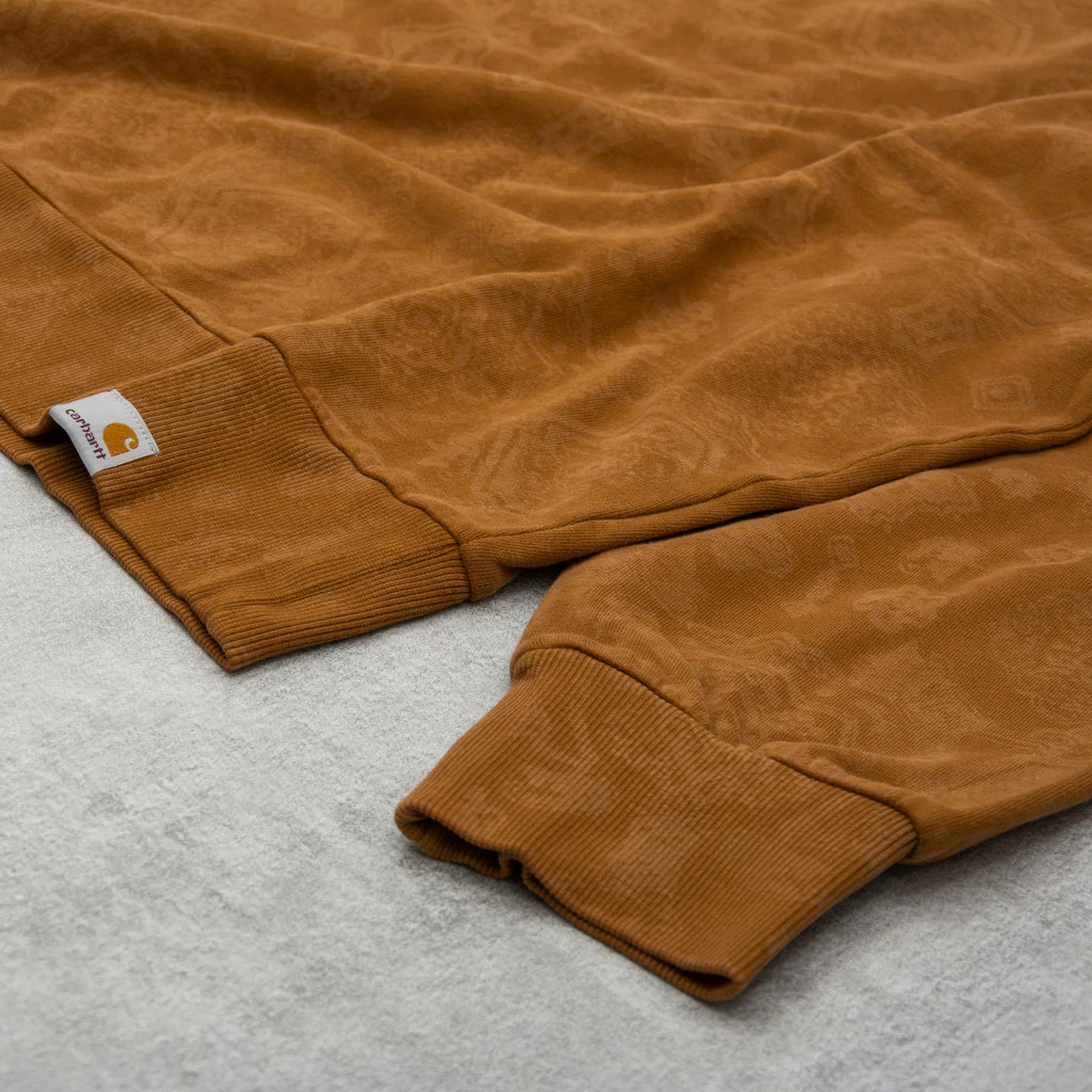 Carhartt WIP Verse Sweat - Hamilton Brown 2 Carhartt WIP Verse Sweat - Hamilton Brown - Image 2