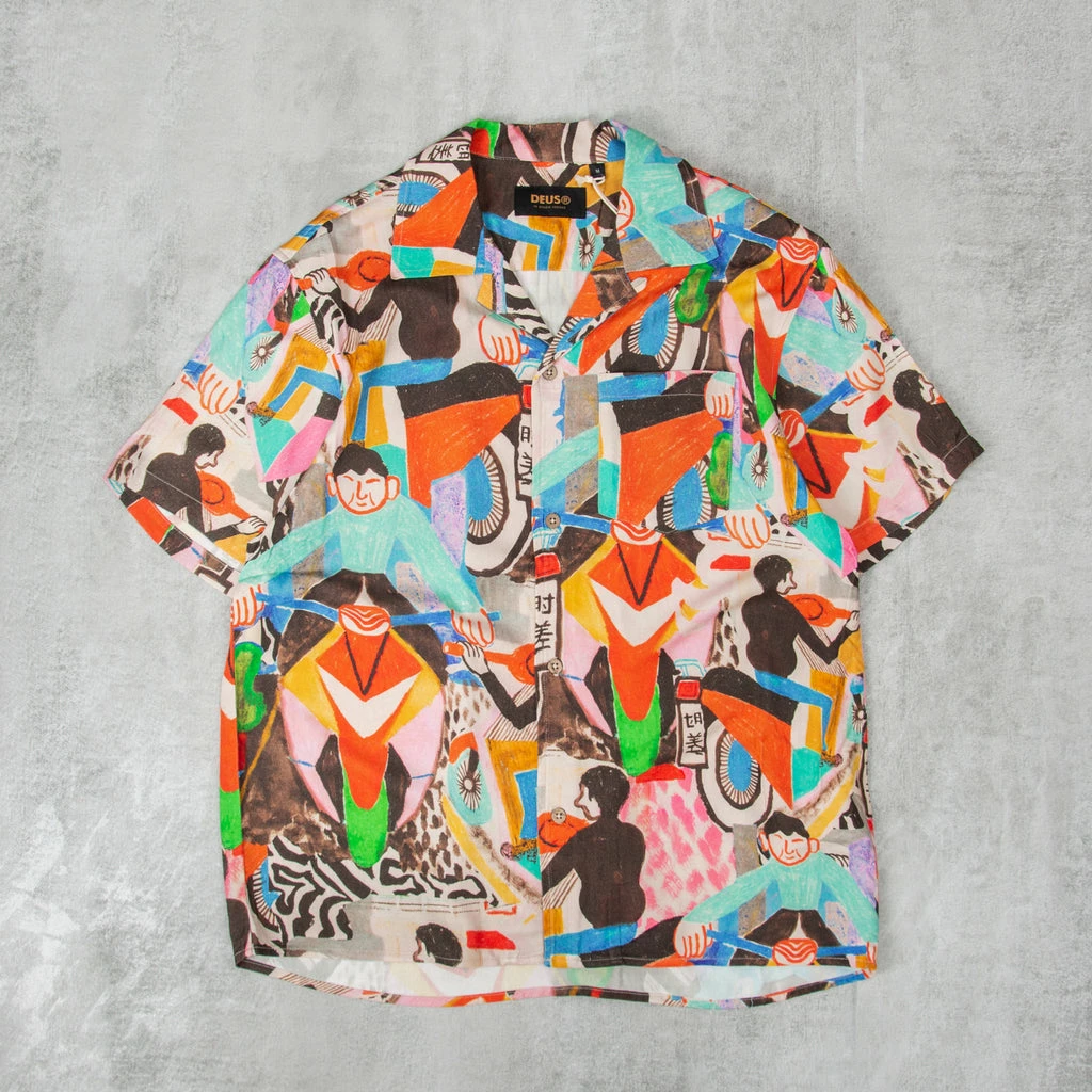 Deus Ex Machina Vespacific Shirt - Multi 1 Deus Ex Machina Vespacific Shirt - Multi