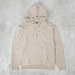Penfield Washed Loopback Hooded Sweat - Silver Grey