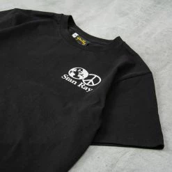 Stan Ray World Peace Tee - Black -Kyosho Shop WorldPeaceTee Black2 1024x1024