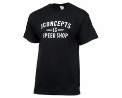 JCONCEPTS Speed Shop T-Shirt (Black) (L)