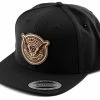 JCONCEPTS Forward Pursuit 2022 Snapback Flatbill Hat (Black) (One Size Fits Most)