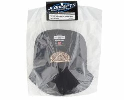 JCONCEPTS Forward Pursuit 2022 Snapback Round Bill Hat (Black) (One Size Fits Most) -Kyosho Shop jco2974rb 2