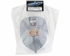 JCONCEPTS Forward Pursuit 2022 Snapback Round Bill Hat (Grey/White) (One Size Fits Most) -Kyosho Shop jco2974wg 2