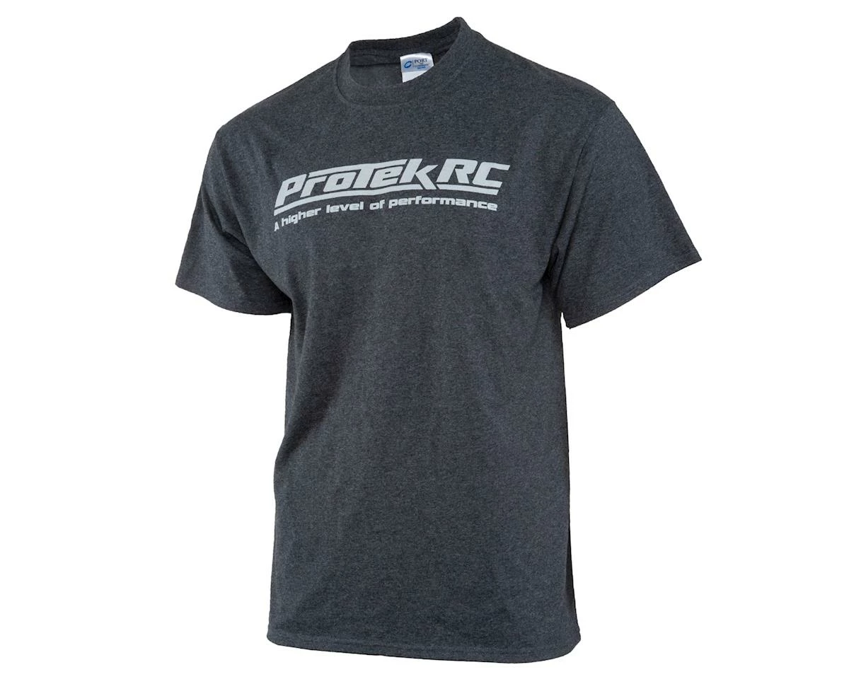 Protek RC Short Sleeve T-Shirt (Dark Heather) (2XL) 1 Protek RC Short Sleeve T-Shirt (Dark Heather) (2XL)