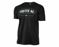 Protek RC Short Sleeve T-Shirt (Black) (S)