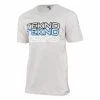 TEKNO RC Stacked Logo T-Shirt (Light Grey) (M)