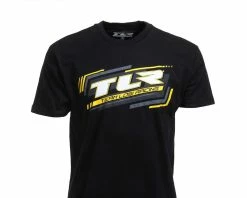 Team Losi Racing Block T-Shirt (Black) (L) -Kyosho Shop tlr0515l 2
