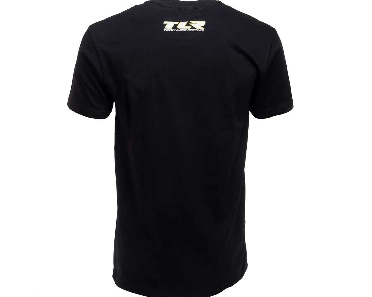 Team Losi Racing Stripe T-Shirt (Black) (M) 3 Team Losi Racing Stripe T-Shirt (Black) (M) - Image 3